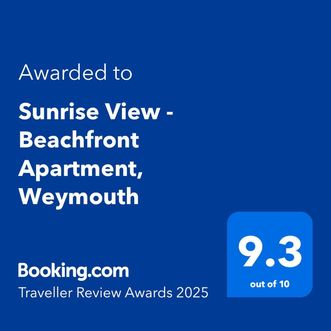 Sunrise View - Beachfront Apartment, Веймут Екстер'єр фото